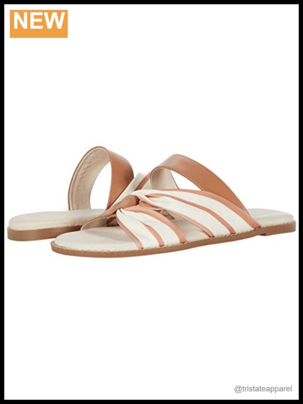 Sanctuary Slide Sandals Memory Foam Leather Lining Slip On